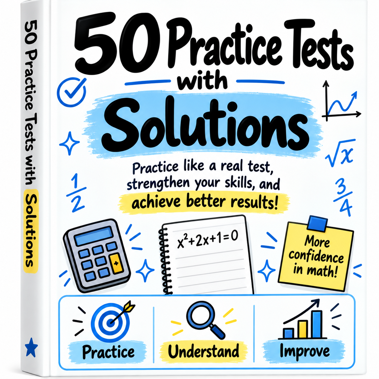5 Practice Tests with Solutions